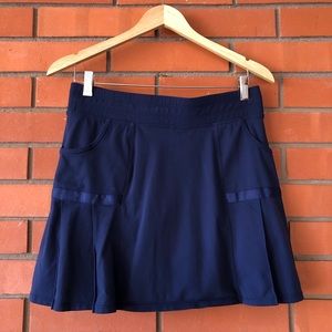 ATHLETA  Navy Blue Athletic Skirt